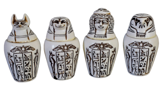 Picture of Medium Canopic Jar Set